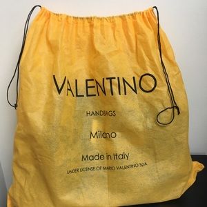 Valentino Luisa Gourmette Leather Shoulder Bag